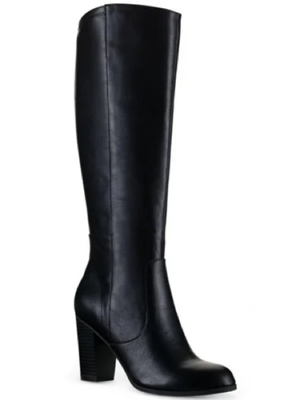 Style & Co. ADDY Black Over-the-Knee Block Heel Boots